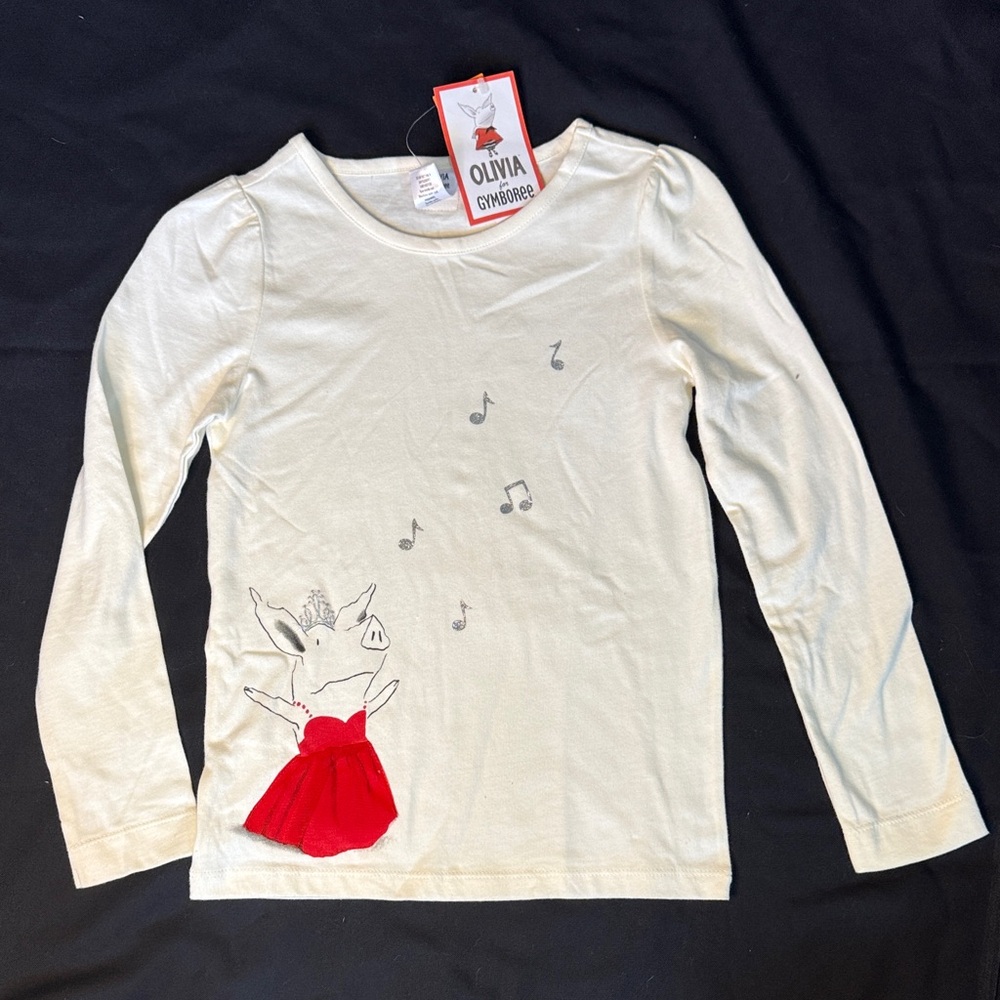 Gymboree Girls Olivia Shirt Size 8